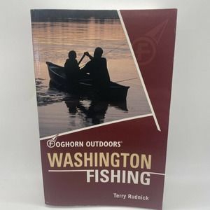 Foghorn Outdoors Washington Fishing Paperback Book by Terry Rudnick